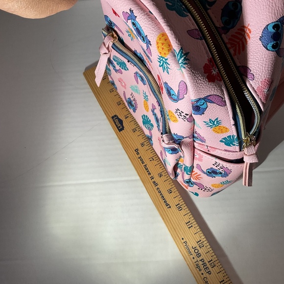 Lilo & Stitch Pink Tropical Print Mini Backpack Danielle Nicole - Picture 4 of 7